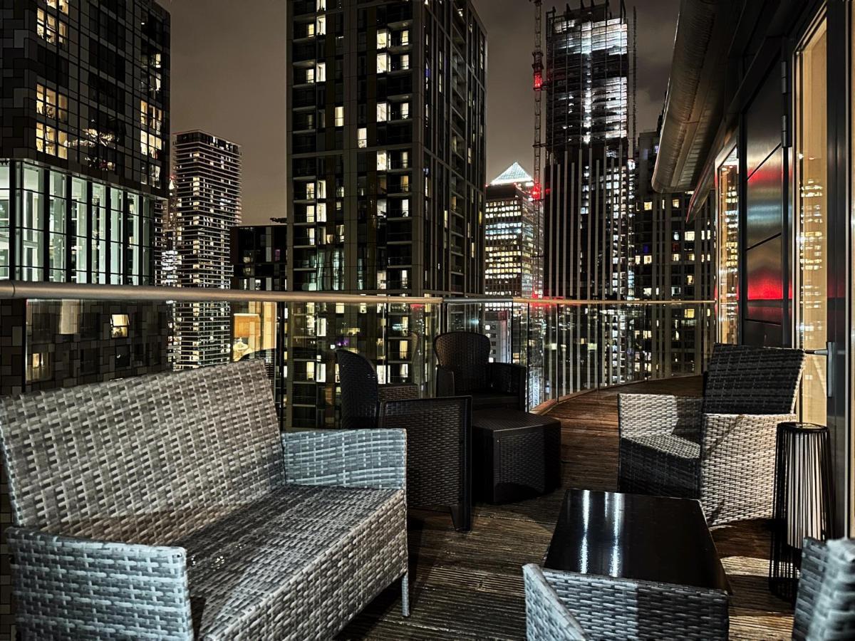 Stylish Apartment In Canary Wharf Londres Exterior foto