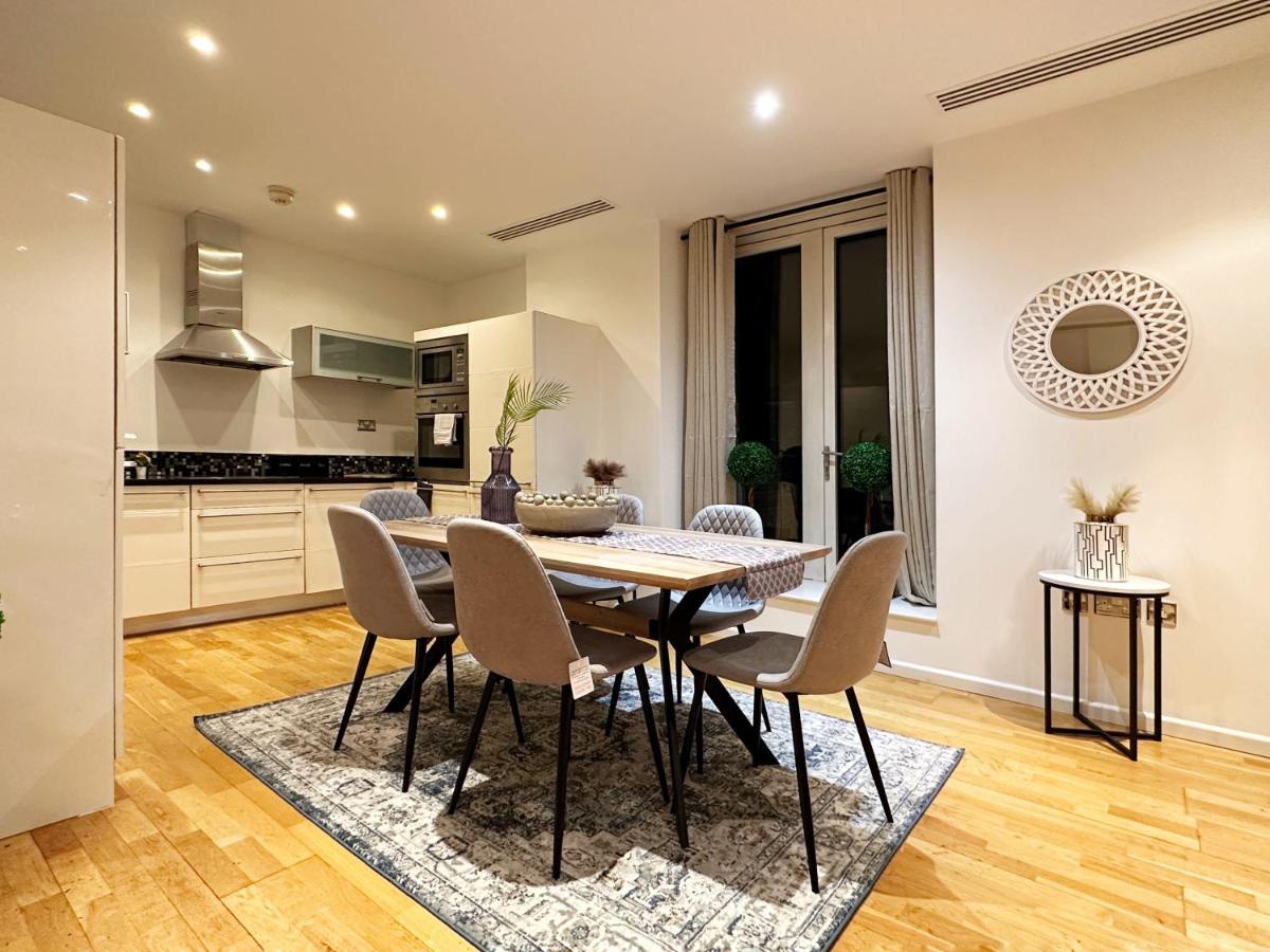 Stylish Apartment In Canary Wharf Londres Exterior foto