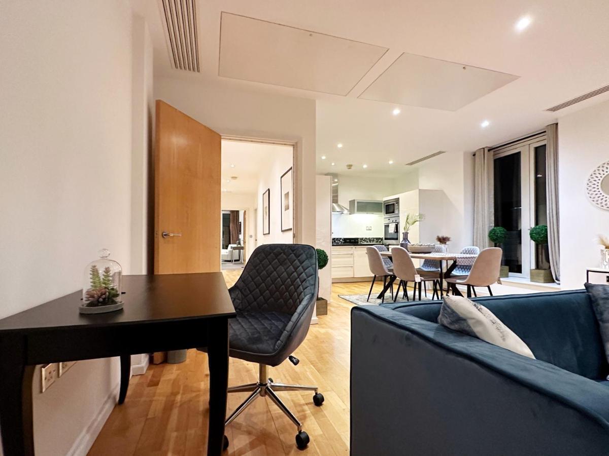 Stylish Apartment In Canary Wharf Londres Exterior foto